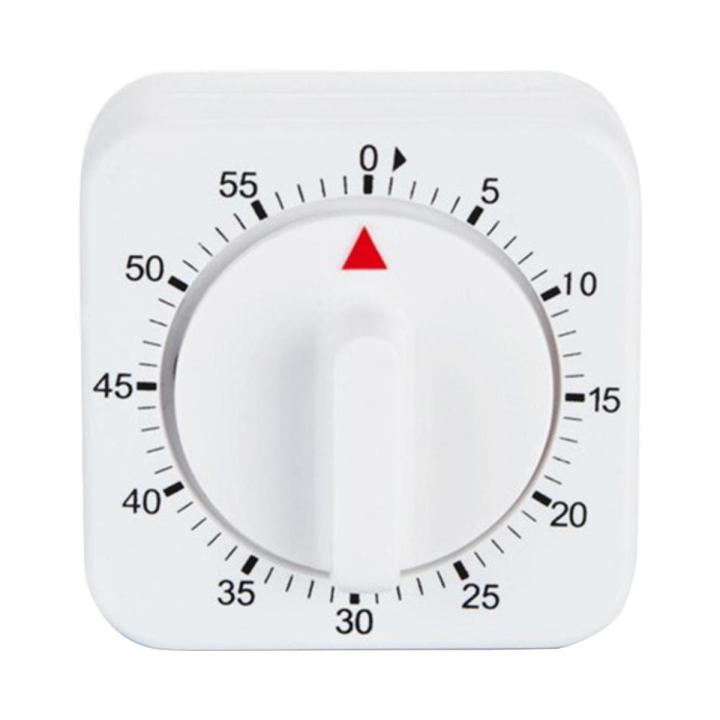 60 Minutes Kitchen Timer Mechanical Countdown Alarm Clock Reminder