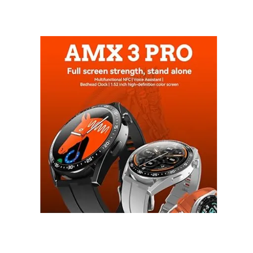New%20Arrival%20SmartWatch%20AMAX%203%20Pro%20MEN%201.54"%20High%20Definition%20Full%20Screen%20Color%20with%202%20NFC%20Bracelet%20Men%20Smart%20Watch%203%20Pro%20-%20Image%204