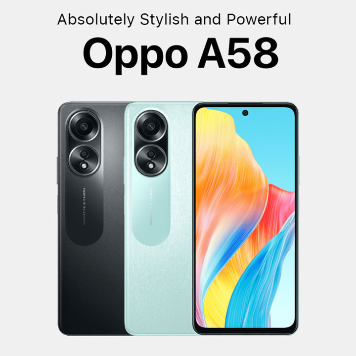 Oppo A58 - 6.72" Inch Display - 8GB RAM - 128GB ROM