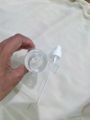 1 pcs empty 100ml Transparent bottle with white Pump foundation pum for use cosmetic pump 100ml foundation pump bottle 100ml pump bottle. 