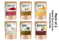 Pack Of 6 50GM Beetroot Powder + Orange Powder + Rose Powder + Neem Powder & Multani Mitti Powder + Rice Powder. 