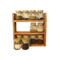 Wooden Spice Rack || Wooden Shelf || Kitchen Organization idea || Essential Oil Rack || Kitchen Shelves || Spices || Jar Shelf. 