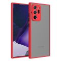 For Samsung Galaxy Note 20 Ultra - High Quality Matte PC Back Soft TPU Frame Shockproof Color Button with Camera Protection Lens Protection Camera Protective Back Cover Case For Samsung Galaxy Note 20 Ultra. 
