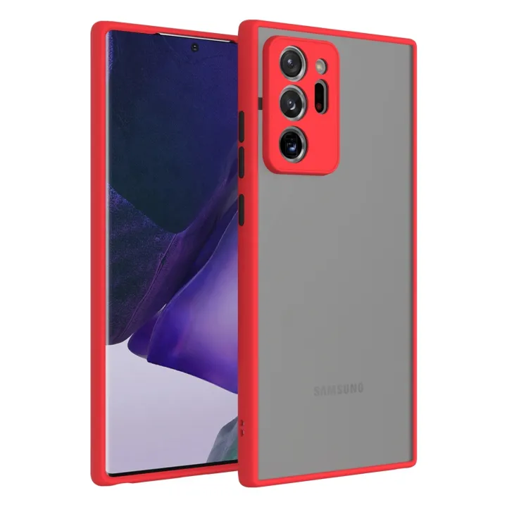 For%20Samsung%20Galaxy%20Note%2020%20Ultra%20-%20High%20Quality%20Matte%20PC%20Back%20Soft%20TPU%20Frame%20Shockproof%20Color%20Button%20with%20Camera%20Protection%20Lens%20Protection%20Camera%20Protective%20Back%20Cover%20Case%20For%20Samsung%20Galaxy%20Note%2020%20Ultra%20-%20Image%205