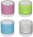 Mini Portable Bluetooth & Rechargeable Speaker with Multi Colors/Wireless Mini Speaker And also Rechargeable , USB Portable With Light And Multi Color Original Metal Body Portable Speaker. 