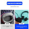 Flex Fabric Headphone Earpad Covers Earcup Headset Ear Cushions. 