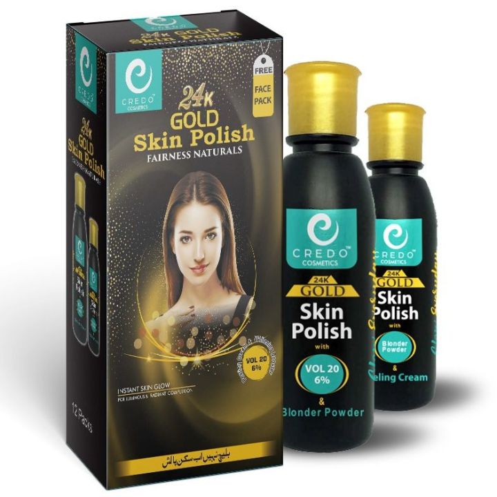Credo%2024k%20Gold%20Skin%20Polish%20Bleach%20Cream%20Rice%20Skin%20Polish%20Fairness%20Naturals%20-%20Image%202