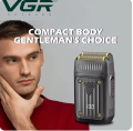 VGR V-363 Portable Electric Shaver Rechargeable Cordless Metal Double Blade Men's Shaver. 