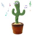 Rechargeable Dancing Cactus Talking Toy,- Creative Kids Toy. 