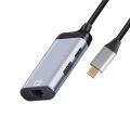 3 in 1 Type-C to Gigabit Ethernet Rj45 Lan PD Charg USB C Data Port Converter Adapter for TV PC MacBook Samsung S20. 