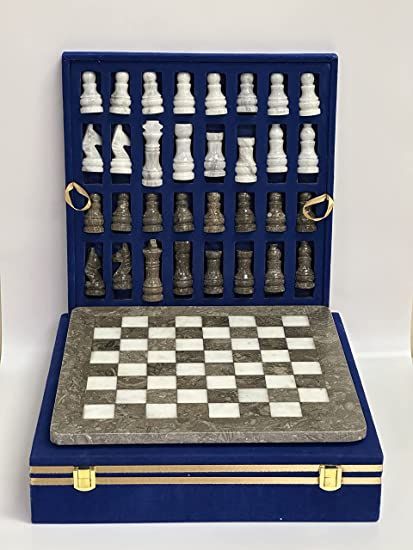 ApexGlobal%20Large%20Handmade%20Full%20Chess%20Set,%20Grey%20and%20White,%20Marble%20Chess%20Board,%2032%20Chess%20Game%20Pieces,%20Unique%20Home%20d%C3%A9cor.%20Handcrafted%20Tournament%20Chess%20Board%20-%202%20Players.%20-%20Image%203