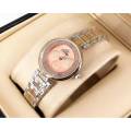 Xenlex Fashionable Latest Style Watch with Leather Strap & Steel Watch Case For Party Casual Gift for Women girls watches. 