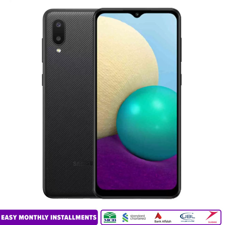 Samsung Galaxy A02 - 6.5" Display - 13MP Main Camera - 5MP Selfie Camera - 3GB RAM - 32GB ROM - 5000 mAh Battery