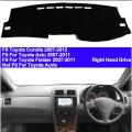 Toyota Corolla 2009-2013 Dashboard Cover. 