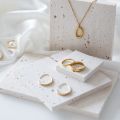 Stone Display Plate | Jewelry Tray | Jewellery Display | Home Decor | Aesthetic Design Flatlay Photography Prop. 
