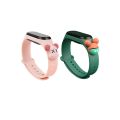 Silicone Cute Cartoon children kids Watch Strap For Xiaomi Mi M3 M4 M5 M6 TPU band bracelet watchband for Miband 3 4 5 6 Mi band. 