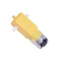 TT motor Dual shaft 1:120 5V 90RPM high torque Smart robot yellow DC Gear Motor. 