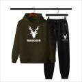 Men High Quality Winter Markhor  Printed Hoodie + Trouser Track Suit for men. 