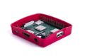 The official case for the Raspberry Pi 3 Model A+ and the Raspberry Pi 1 Model A+. 