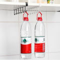 6-Hook Under-the-Shelf Mug Rack Kitchen Hanging Organizer Rack Mug Storage Holder / 6 Hooks Metal Hanger For Kitchen, Mug Cup Storage Rack Cupboard Hanging Coffee Cup Organizer Closet Clothes Shelf Hanger Knife, Spoons. 