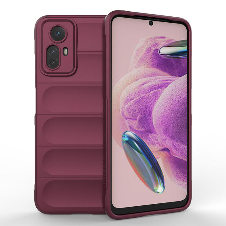 For Redmi Note 12S 4G Case Camera Protection Back Cover Shockproof Casing Shell Silicone Softcase