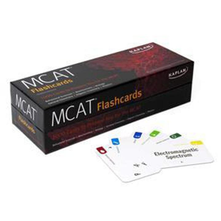 Mcat Flashcards: 1000 Cards To Prepare You For the Mcat By kaplan test prep