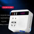 300W Power Inverters 12V/24V Dc Inverter 3 USB Car Charge Battery Quick Charge Converter Accessories Black US Plug. 