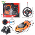 1:16 Gravity Sensor Steering Wheel Remote Control Car With LED Lights   RC Car ToysRemote Control Car Racing Pedals Steering Wheel Gravity Induction Drift Racing Car 's Toys Boys and Girls Gifts Toy. 