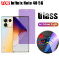Infinix Note 40 5G Anti Blue Light RayTempered Glass For infinix Note 30 30i 30Vip GT 20 Pro GT 10 Pro Screen Protector+Camera Lens Film+back Film. 