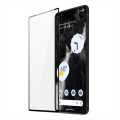 Google Pixel 7 Screen Glass Protector HD Edge to Edge Full Glue Tempered Glass For Pixel 7 - Black. 