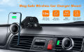 Hinyx Car Magnetic Wireless Charger Qi Fast Charging with Phone Holder Mount Stand Compatible with i-Phone  /12/12 Pro/12 Pro Max 13/13 Pro/13 Pro Max/13 Mini fast  Wireless Charger. 