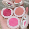 Peach Pink Nude Blush Cream Matte Natural Beauty Monochrome Cream Blusher Kawaii Korean Makeup Easy To Wear Cheek Cosmetics Tool. 
