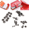 10Pcs 15mm Metal Press Stud Snap Button Fastener Clothes Accessories. 