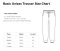 Unisex Charcoal Grey Slim Fit Running Trousers – Casual Gym Wear with Tight Bottoms for Summer. 