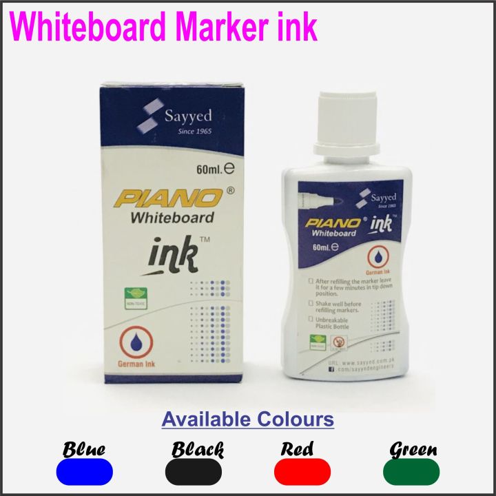 PIANO Whiteboard marker Refilling Ink 60ml - Pack of 1 Pcs