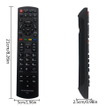 TV Remote Control Plastic Remote Control Compatible for Panasonic N2QAYB000830 Television. 