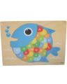 Wooden ABC Puzzles - Multicolor. 