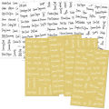 274pcs/8 Sheet Creative Transparent Waterproof Spice Perfume Labels Kitchen Pantry Markers Sticker for Glass Jars Storage Bottle Cherry Super Store. 