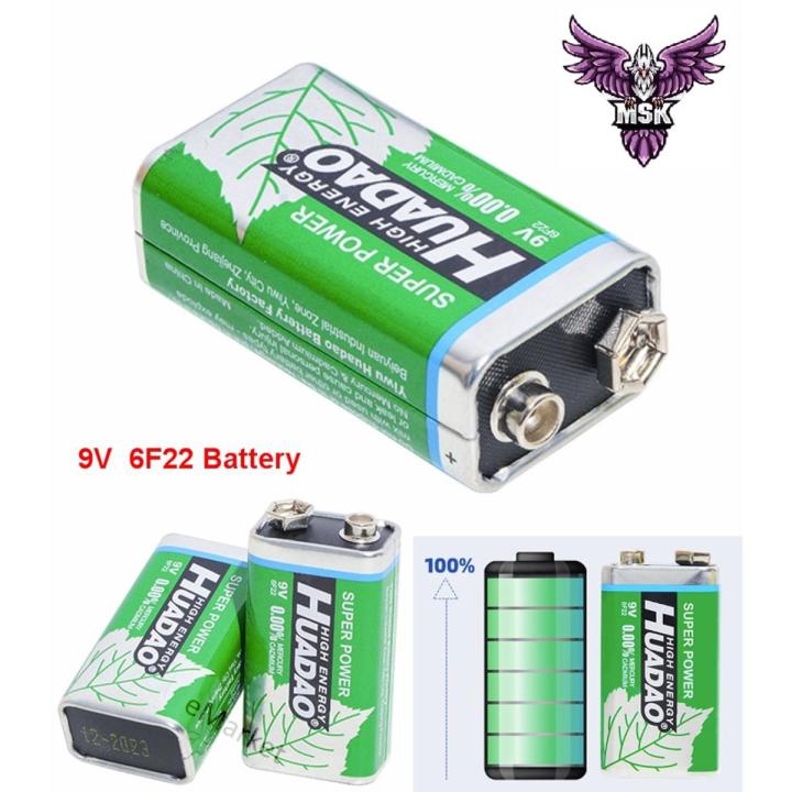 MSK  6F22 9V Battery Multimeter Microphone Toy Remote gallon type battery