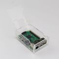 For Raspberry Pi 3 Model B+(Plus) Acrylic Case Transparent Box Cover Shell + Cooling +Aluminum Heat Sink For Raspberry Pi 3 Model B+/B. 