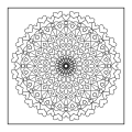 Unwind and Color Mandala. 