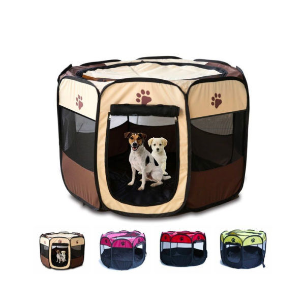 Portable%20Folding%20Pet%20tent%20Dog%20House%20Cage%20Dog%20Cat%20Tent%20Playpen%20Puppy%20Kennel%20Easy%20Operation%20Octagon%20Fence%20-%20Image%202