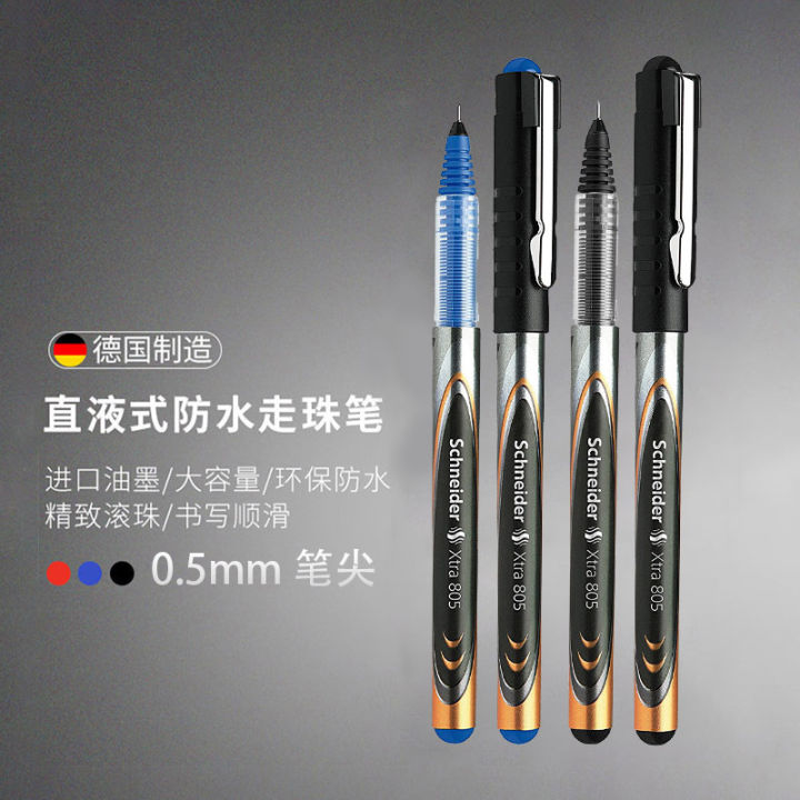 Germany schneider Schneider rollerball pen 0.5mm water pen 805 Xtra waterproof gel pen