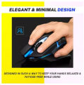 7 Colors LED Gaming Mouse - RGB BREATHING EFFECT - USB Wired Optical For PC / Laptop - Pro RGB 7 LED Sensor - Black - 7 Colours LED. 