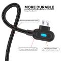 OLAF USB Type C Cable Fast Charging 90 Degree USB C Cable For Samsung S8 S9 S10 Xiaomi Mobile Phone Charger Micro Usb Cables. 