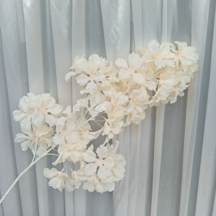YO CHO Artificial Cherry Blossom Tree Branches Cherry Blossom Home Party Decor DIY Sakura Flowers for Wedding Decoration