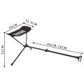 MeterMall Outdoor Folding Chair Footrest Leg Rest Universal Camping Chair Foot Rest For Outdoor Gardening Fishing Beach Hiking. 