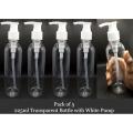 Pack of 5 / Empty Bottles for Hair Oil 225ml / Empty Bottles for Shampoo / Empty Bottles for Lotion Travel Size Bottles Empty Plastic Pump Bottles  / Empty Hair Oil Bottle / Empty Pump Bottle / Empty Plastic Bottles with Pump / Hand Wash Bottle Empty. 
