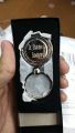 Customized Name/Logo Globe Metallic 360 Rotatable Keychain For, Car Key Ring, Business Key Ring. 