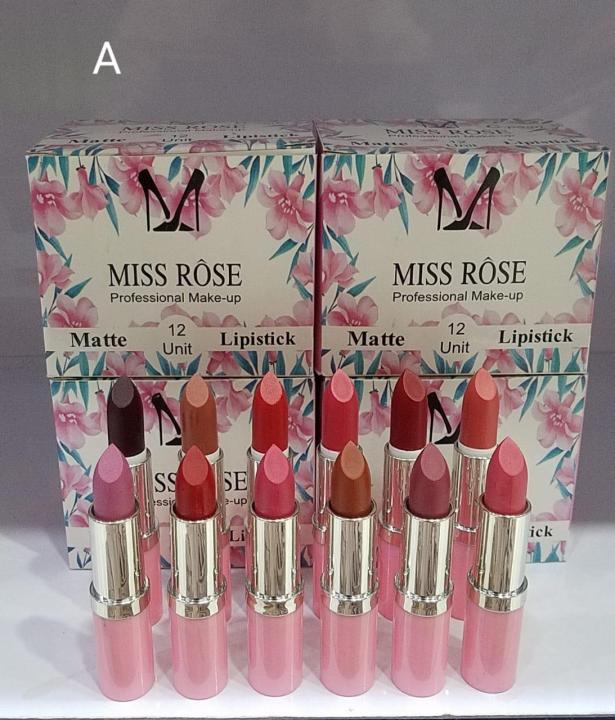 Pack%20Of%2012%20Matte%20Lipstick%20Multicolour%20Box%20-%20Image%207